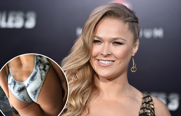 Ronda Rousey Nude Body Paint